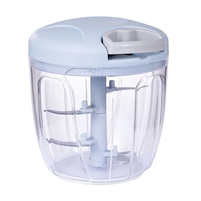 Manual Meat & Vegetable Mincer – 500/900ml Chopper