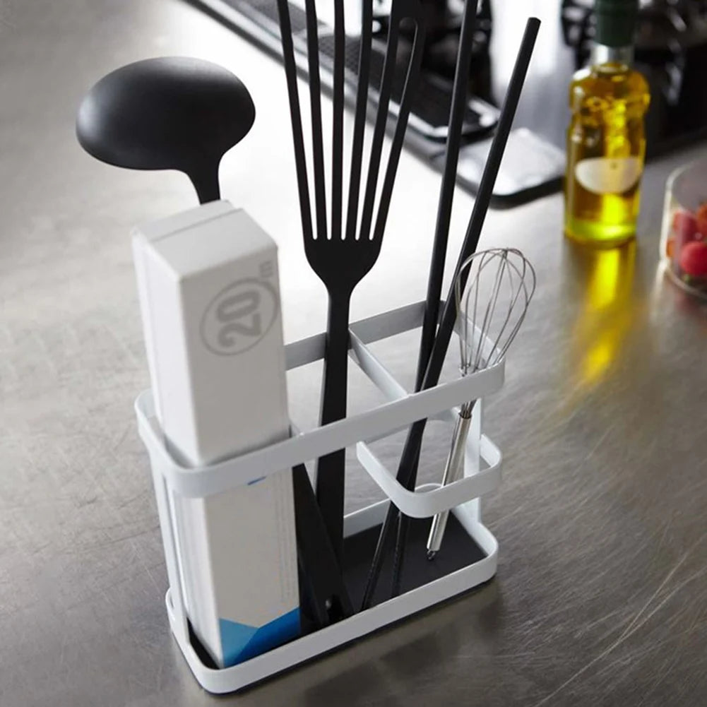 Metal Multi-Purpose Utensil Holder