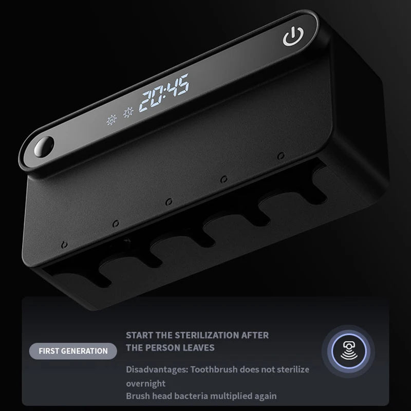 Xiaomi Youpin Smart UV Toothbrush Holder with Automatic Toothpaste Dispenser & LED Display