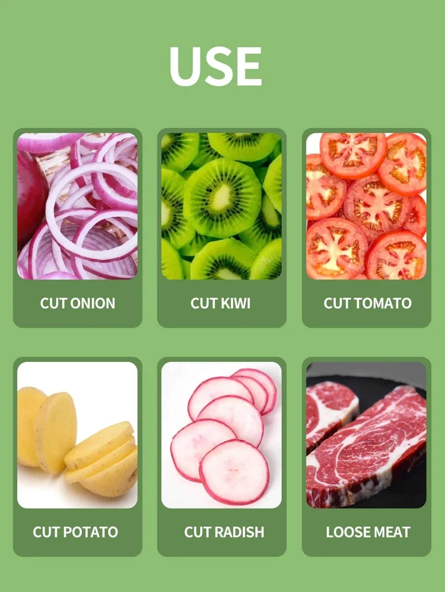 Stainless Steel Onion & Vegetable Slicer – 1 Piece