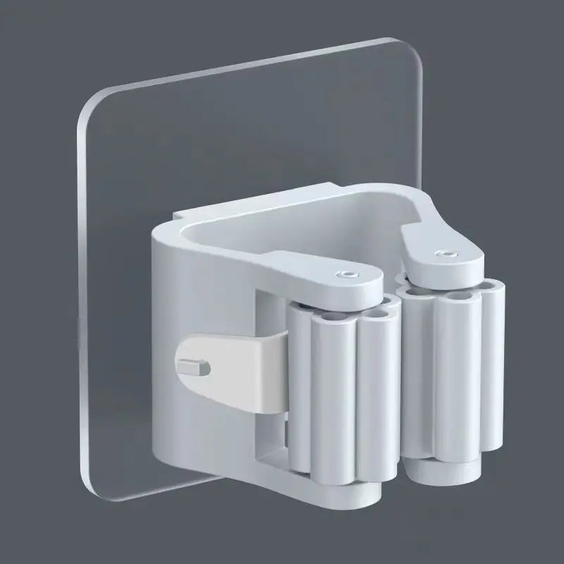 Mop & Broom Holder – Multi-Purpose Minimalistic Wall Hooks