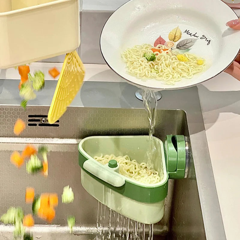 Premium Sink Corner Rack – Detachable Organizer and Drainer