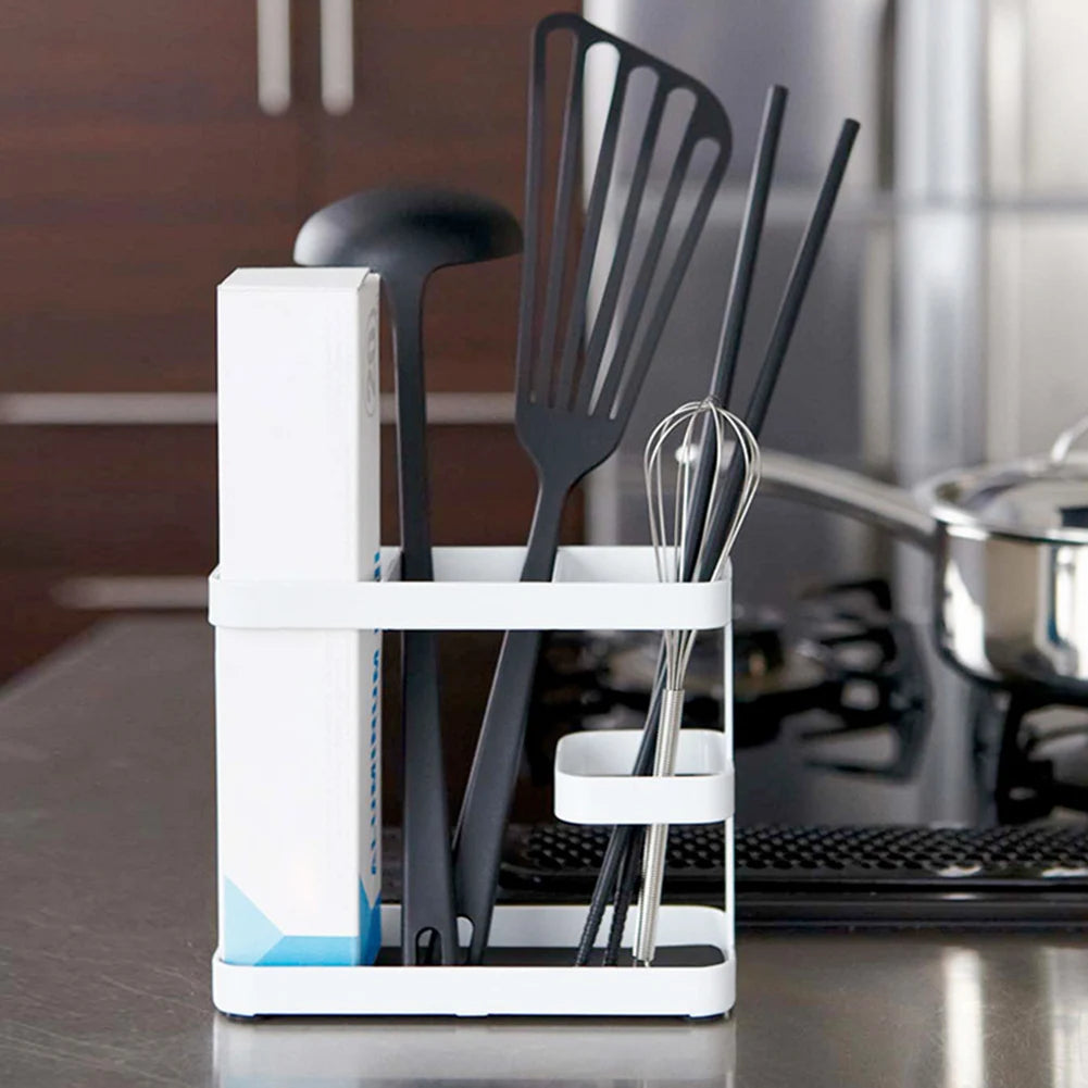 Metal Multi-Purpose Utensil Holder