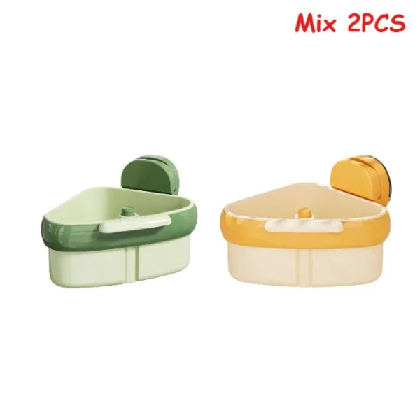 Premium Sink Corner Rack – Detachable Organizer and Drainer