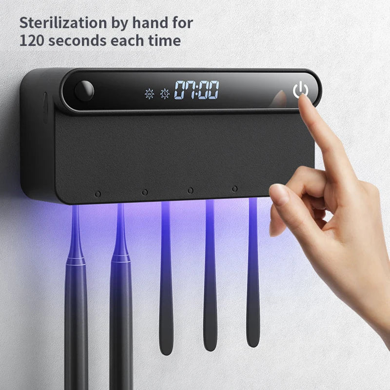 Xiaomi Youpin Smart UV Toothbrush Holder with Automatic Toothpaste Dispenser & LED Display