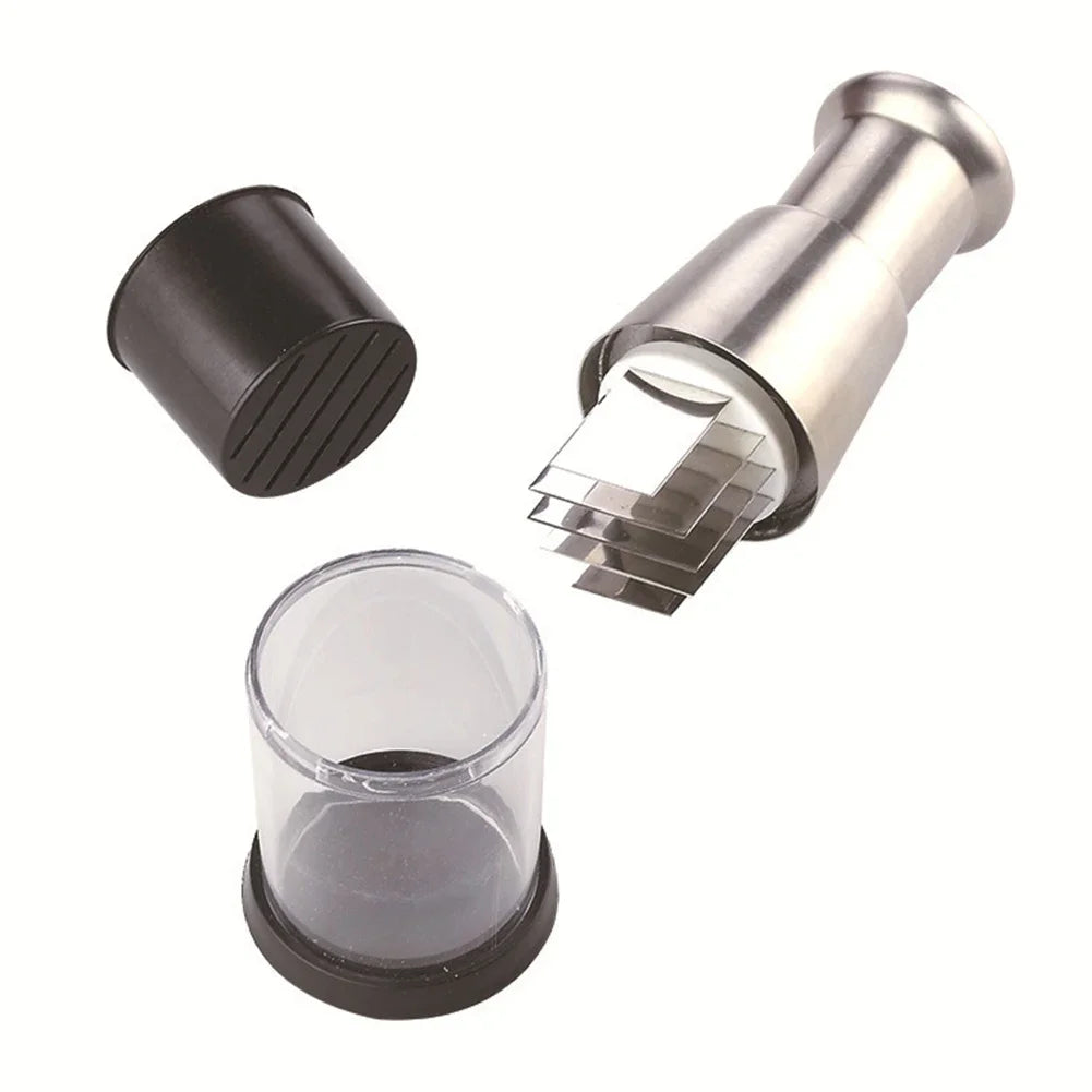 Stainless Steel Mini Hand Chopper – Garlic, Ginger & Herbs