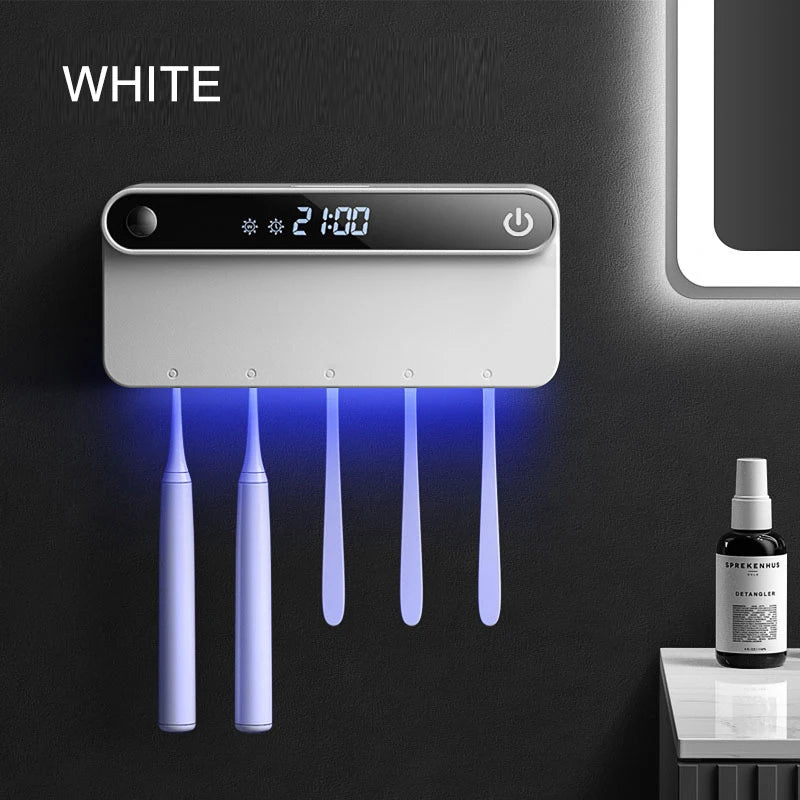 Xiaomi Youpin Smart UV Toothbrush Holder with Automatic Toothpaste Dispenser & LED Display