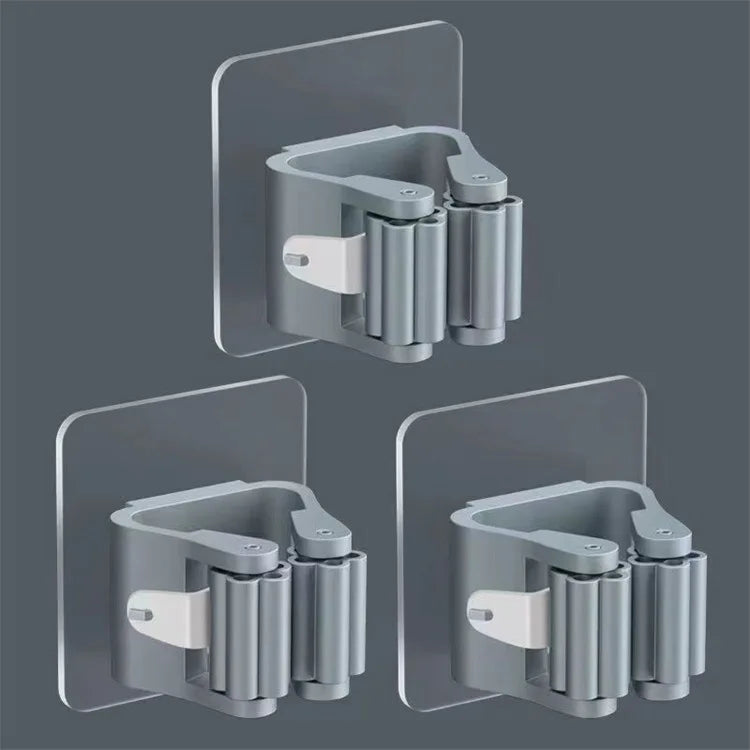 Mop & Broom Holder – Multi-Purpose Minimalistic Wall Hooks
