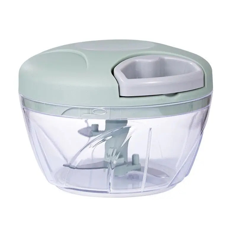 Manual Meat & Vegetable Mincer – 500/900ml Chopper