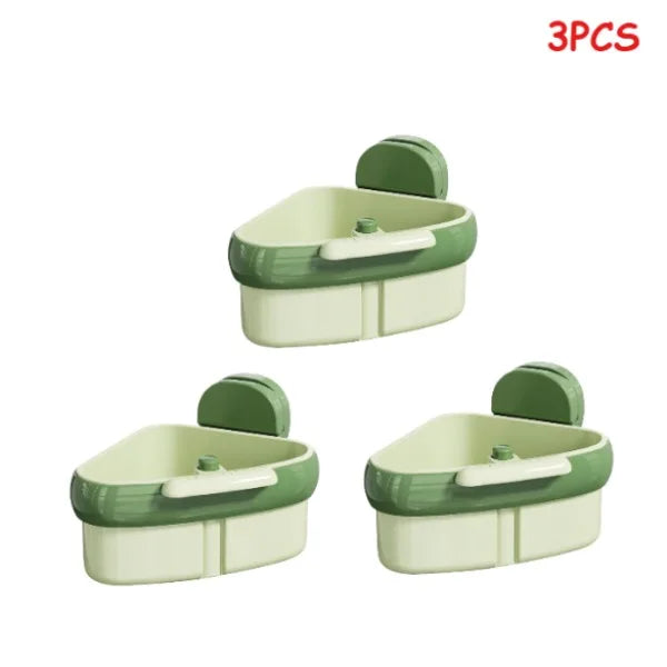 Premium Sink Corner Rack – Detachable Organizer and Drainer