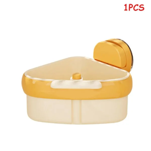 Premium Sink Corner Rack – Detachable Organizer and Drainer