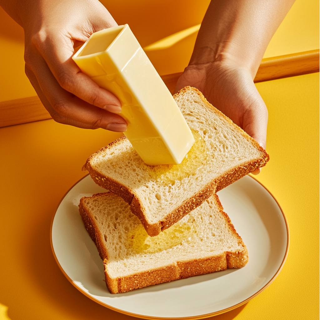 2 Pack of Rotary Butter & Cheese Spreaders