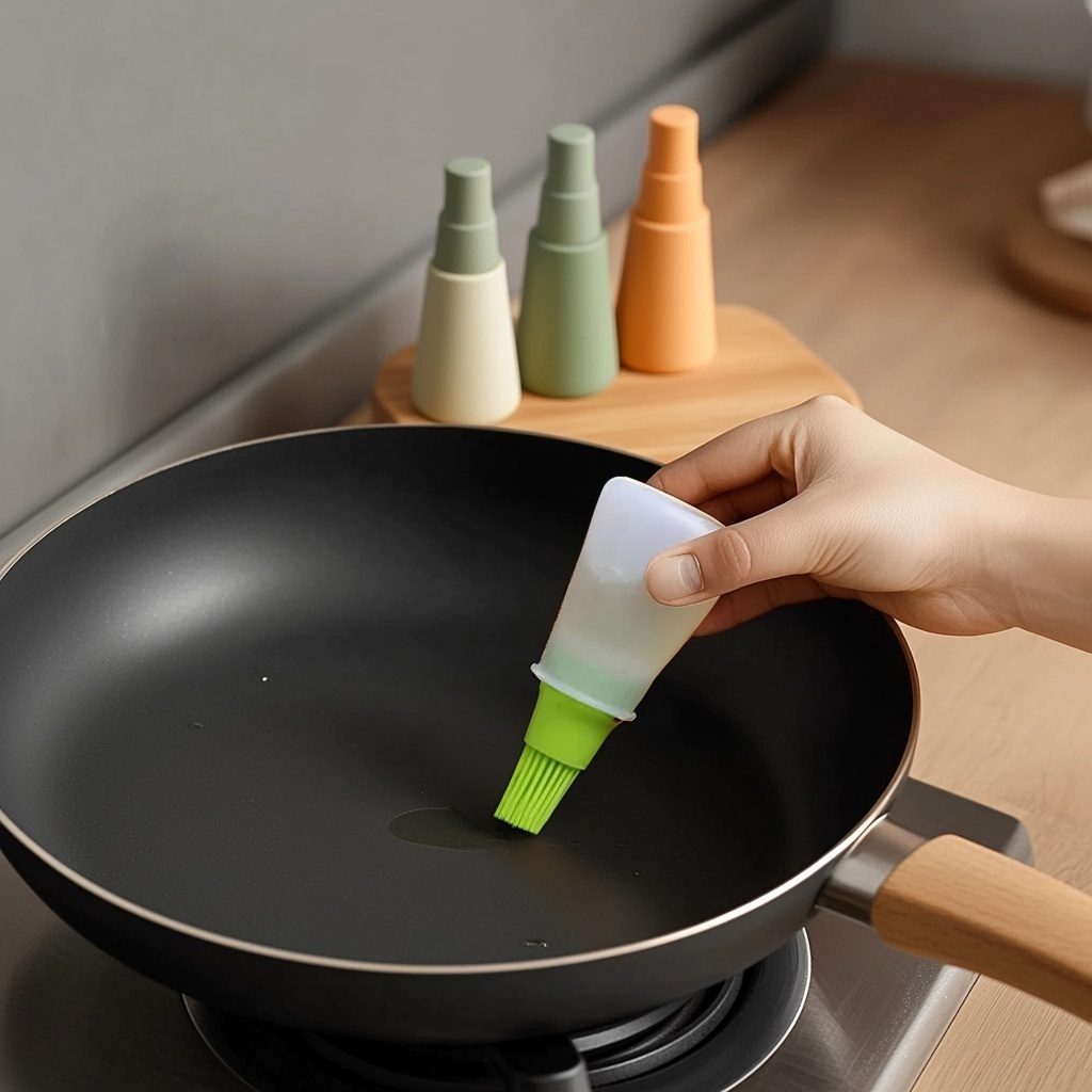 Silicone Basting Brush – Heat-Resistant Oil & Pastry Brush