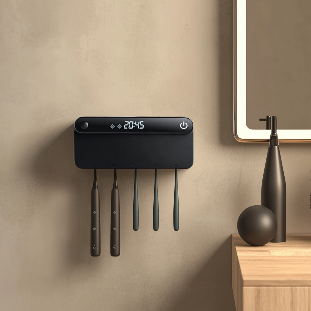 Xiaomi Youpin Smart UV Toothbrush Holder with Automatic Toothpaste Dispenser & LED Display